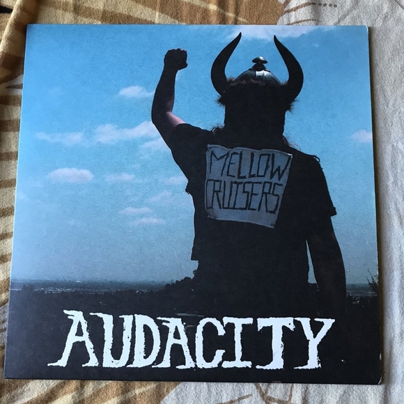 "Mellow Cruisers" By "Audacity", Brand New Marbled Periwinkle Vinyl, Punk - Picture 4 of 4